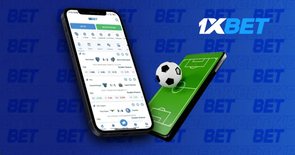 来自 1xBet Malaysia 的体育博彩移动应用程序